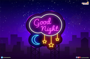 Good Night Quotes, Wishes, Simple Image and Shayari in Hindi