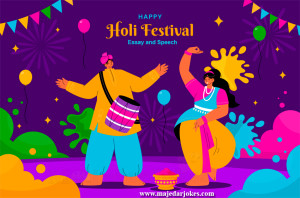 Holi Essay in English 150 words and Long and Short Speech